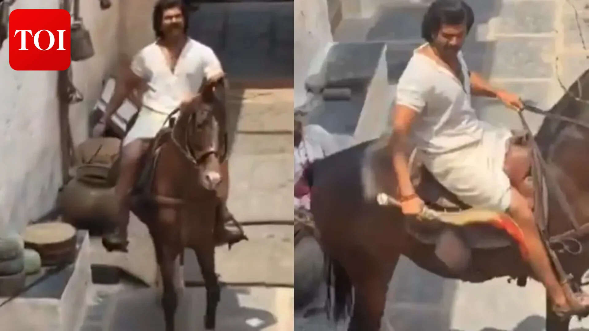 Ranabaali': Vijay looks FIERCE in leaked video from sets