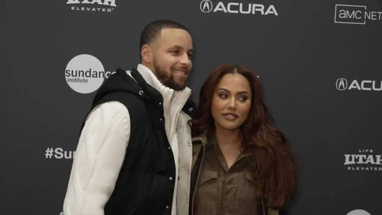 Stephen Curry and Ayesha Curry
