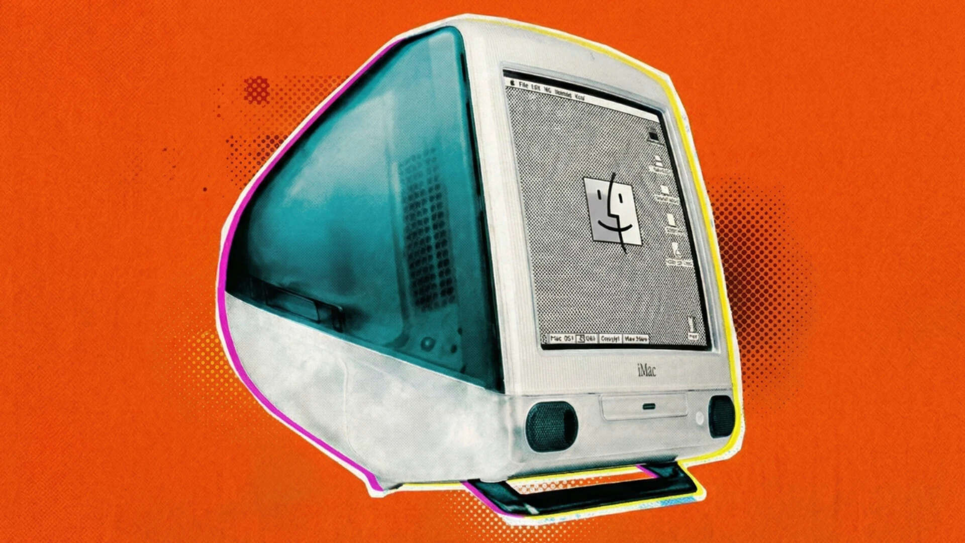 Bondi Blue, and the beige box was finished.