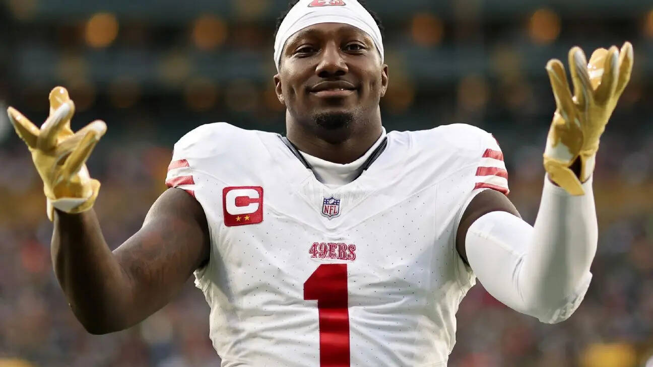 Deebo Samuel of San Francisco 49ers (Image via Getty) Deebo Samuel of San Francisco 49ers