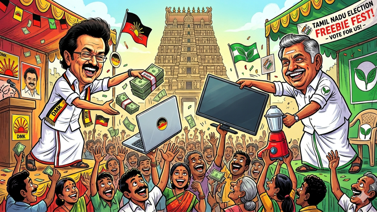 The politics of giving: How Tamil Nadu set the template for India’s freebies race