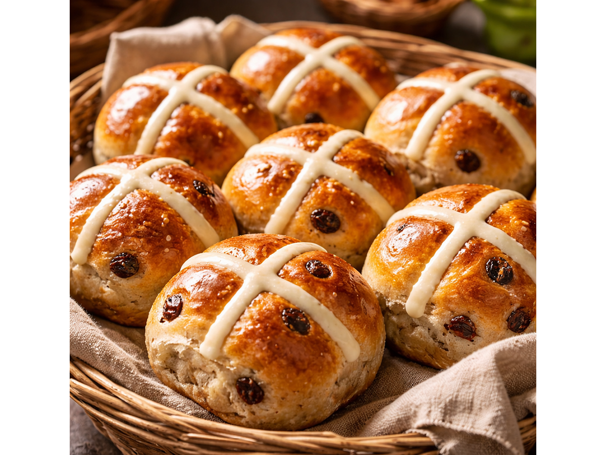 Hot cross buns