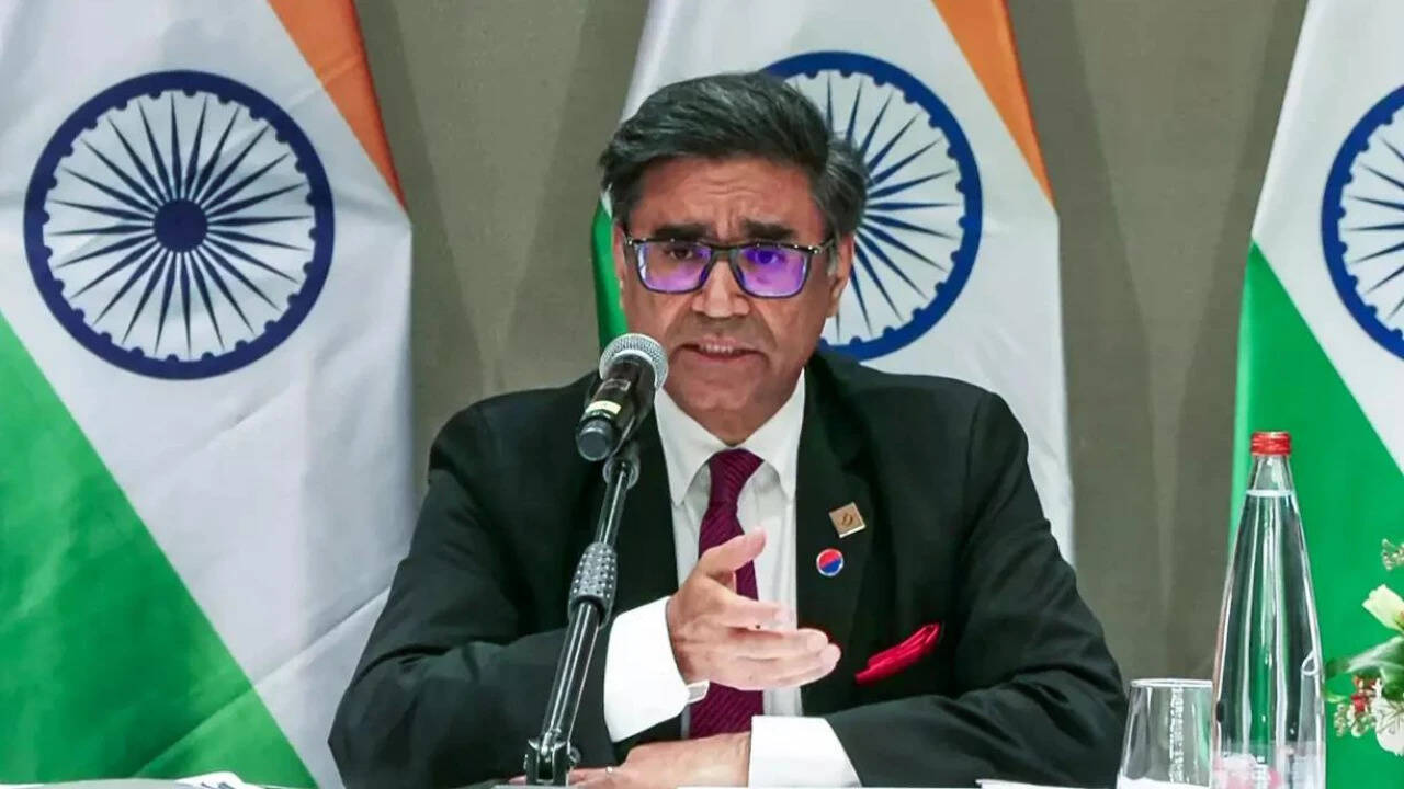 Foreign secretary Vikram Misri represents India as 60+ nations discuss Hormuz crisis