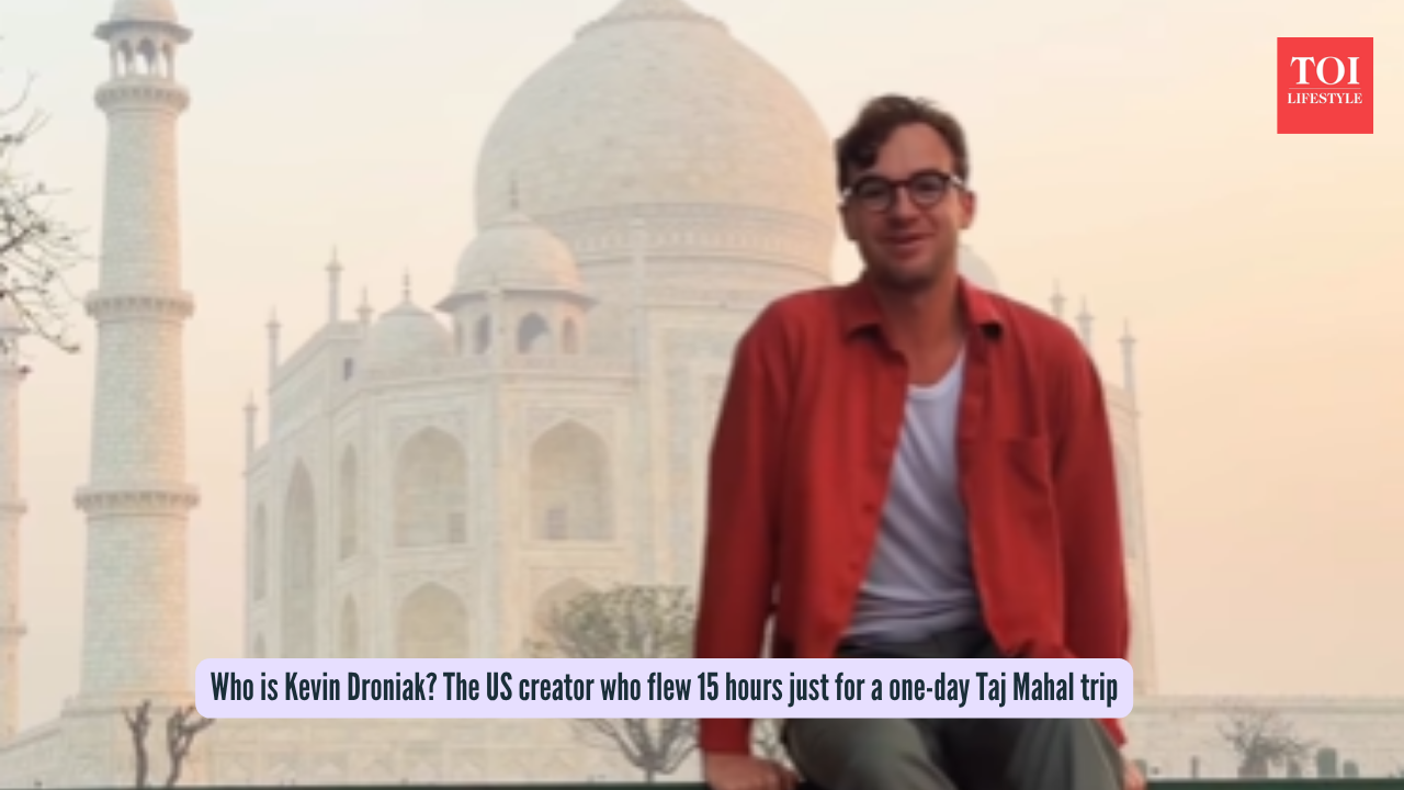 Who is Kevin Droniak The US creator who flew 15 hours just for a one-day Taj Mahal trip