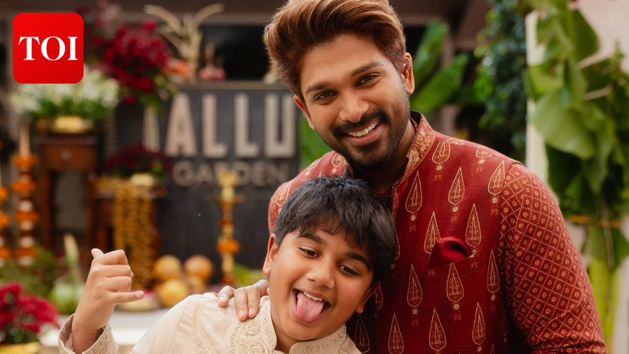 Allu Arjun wishes son Ayaan on 12th birthday
