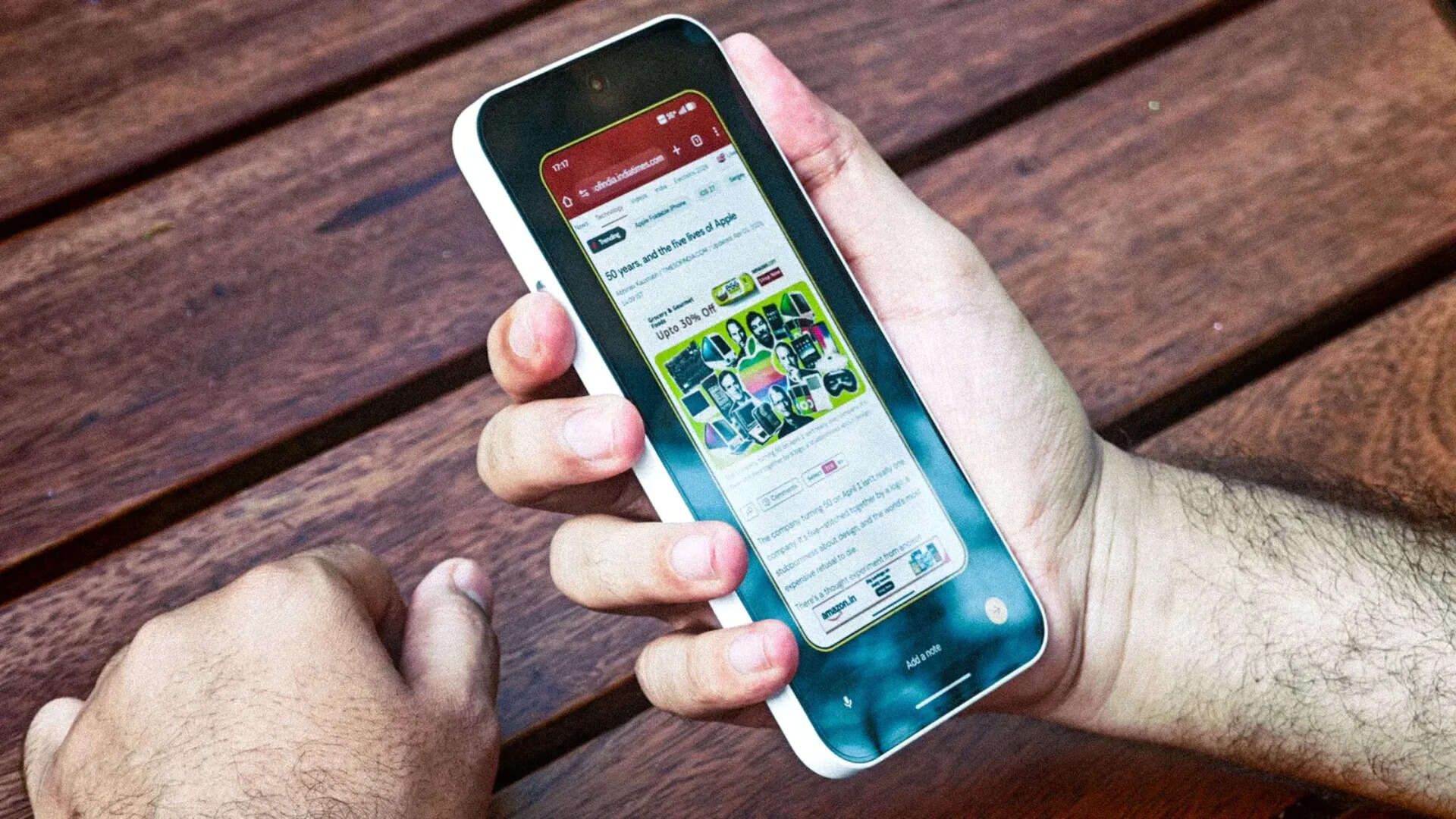 AI that sits in the background until you need it. Imagine that.