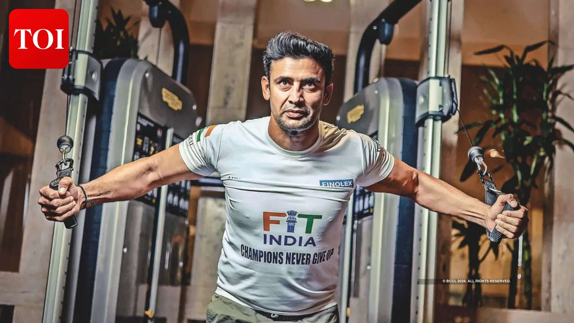 Sangram showed off some of his exercises and shared that he focused on a holistic approach to fitness