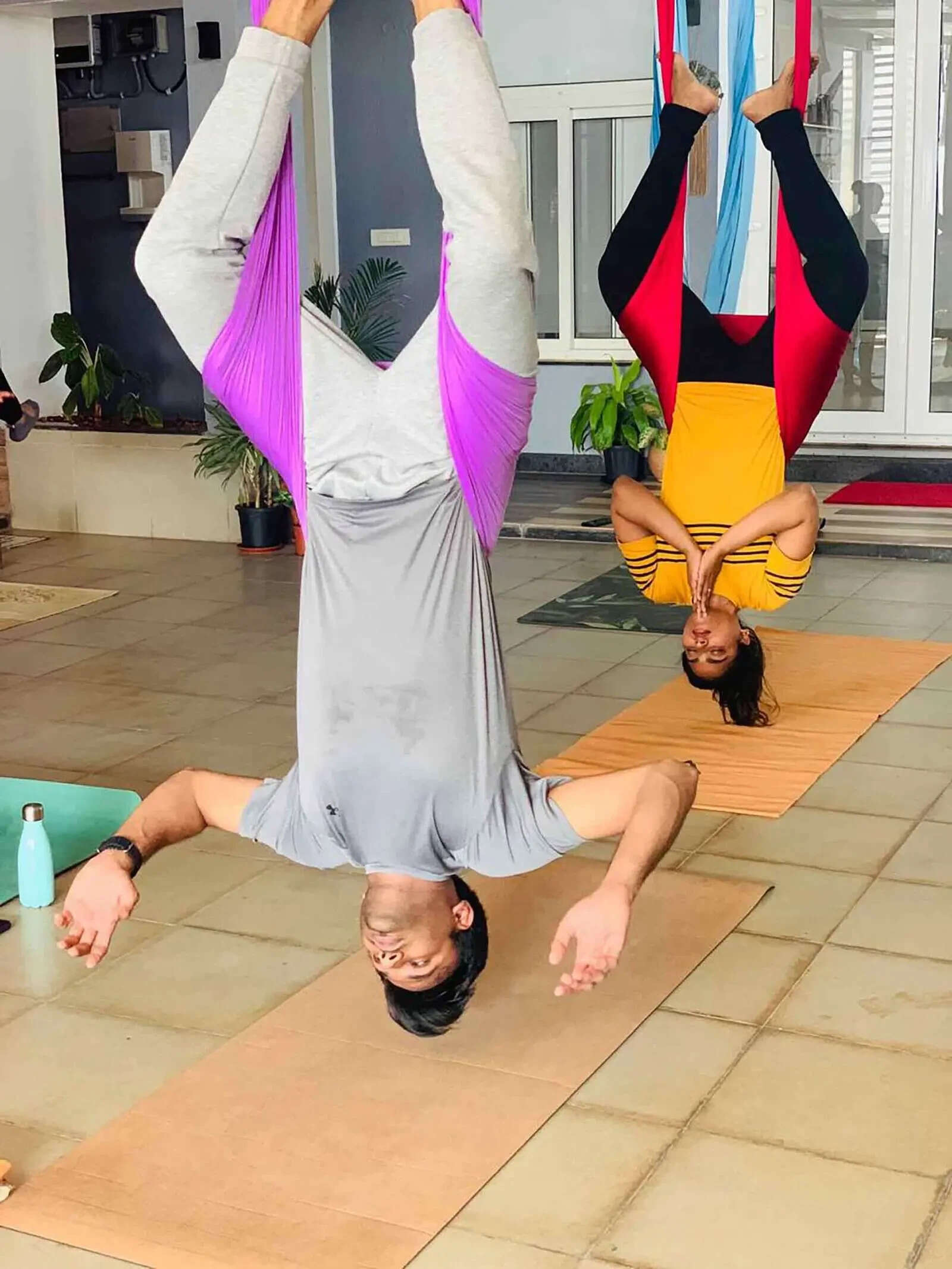 Aerial yoga, Hyderabad