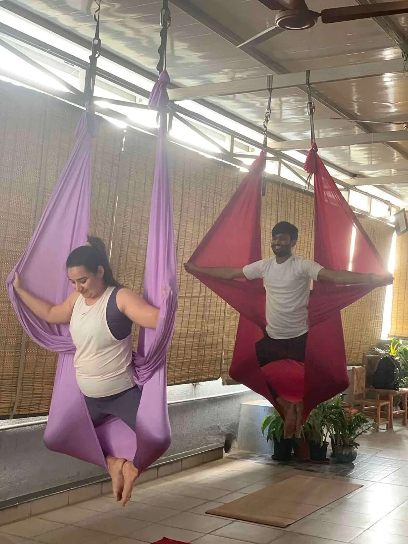 Aerial yoga, Hyderabad