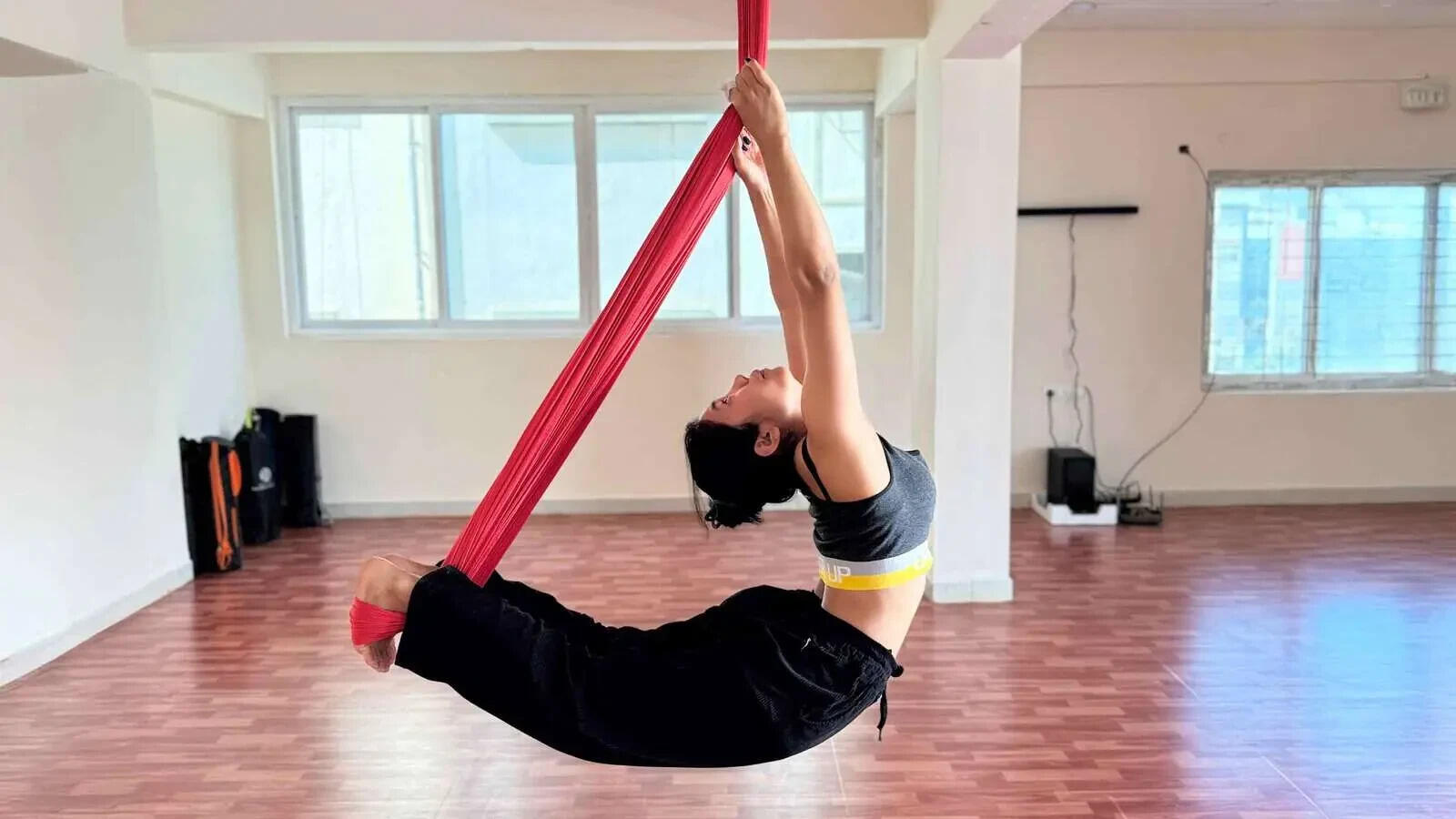 Aerial yoga, Hyderabad