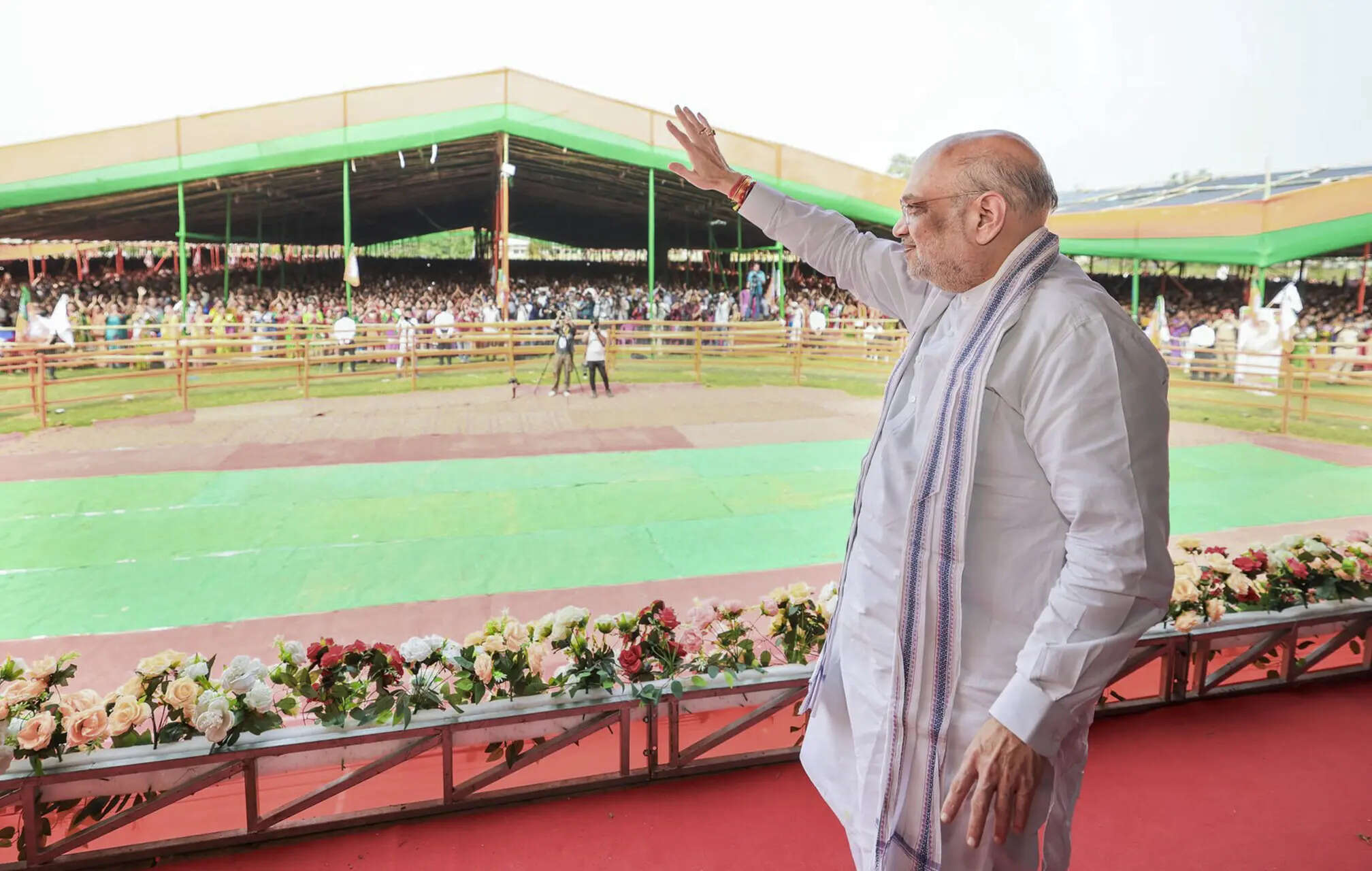 Tribal welfare promises: Amit Shah pledges dairy support for tribal families; Critics highlight past Congress neglect