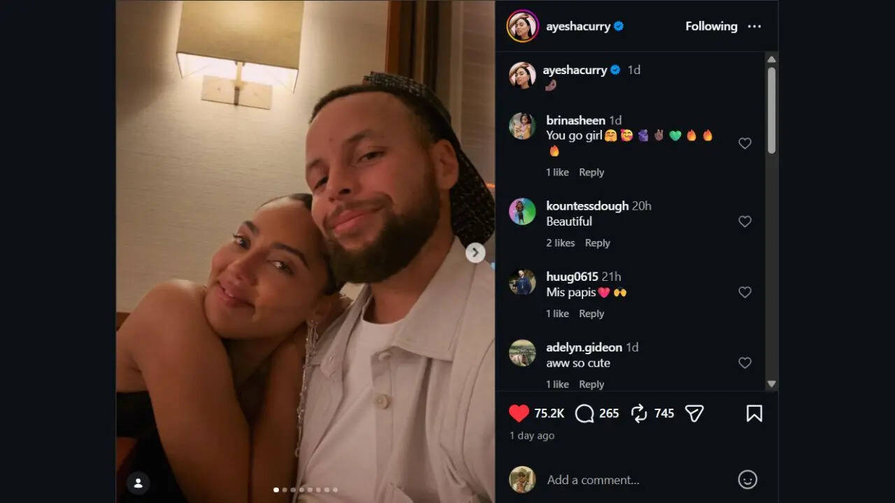 Stephen and Ayesha Curry