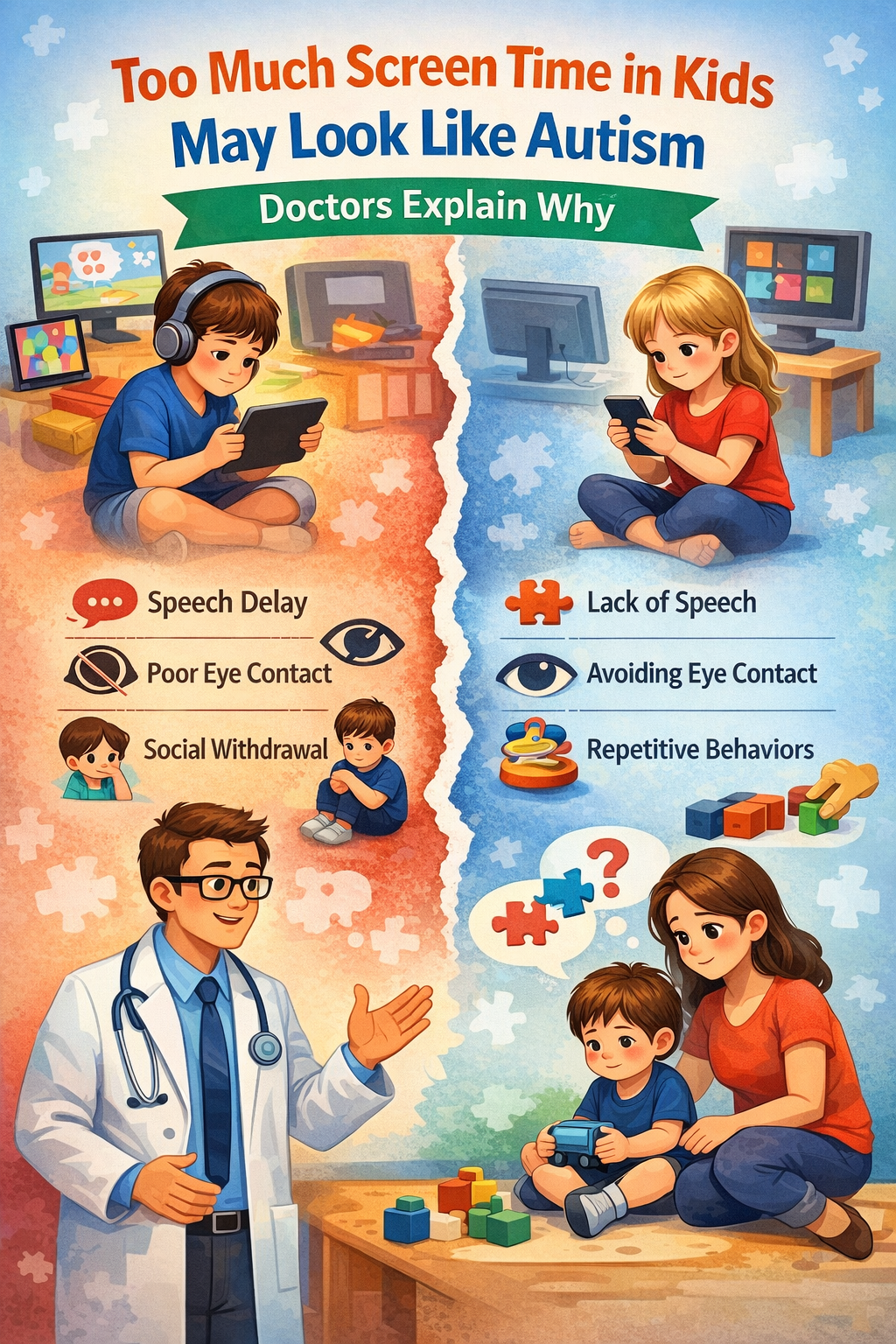 Too much screen time in kids may look like autism: Doctors explain why