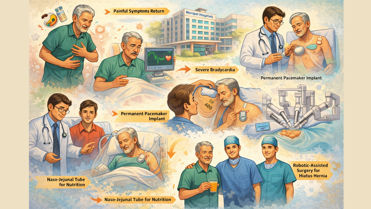 His heart rate dropped to 40: How a 68-year-old survived a life-threatening condition