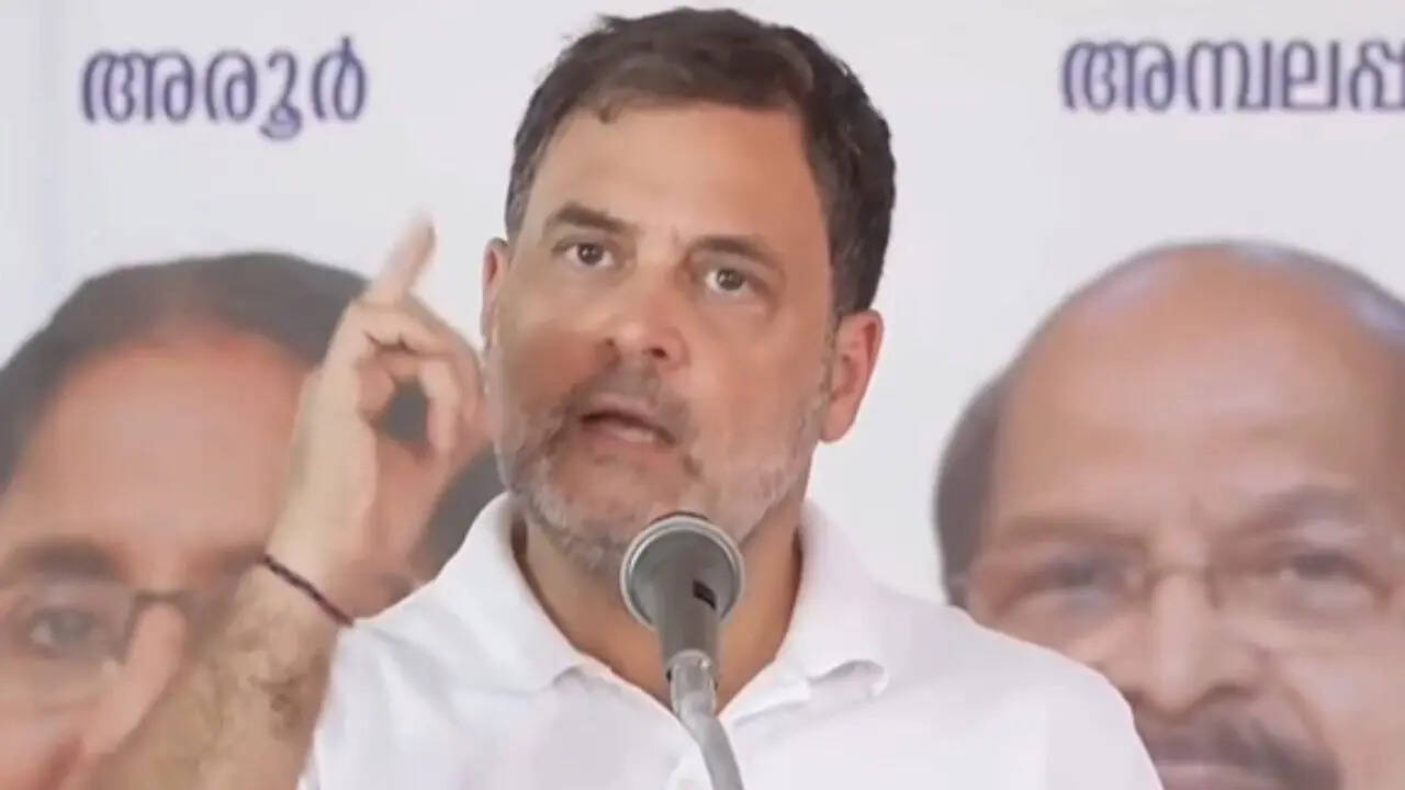 Nothing left in Left: Rahul Gandhi alleges &lsquo;BJP-RSS-LDF Nexus&rsquo; during Kerala poll rally