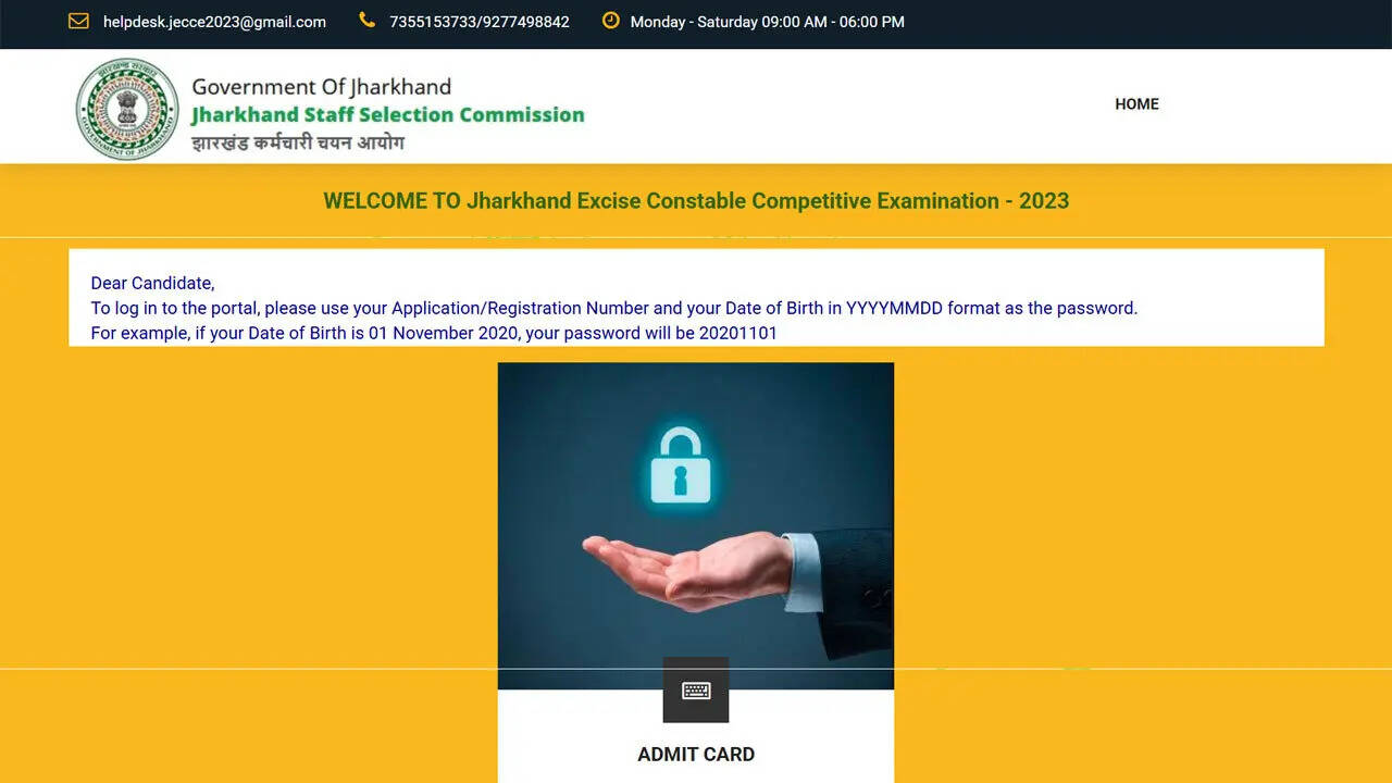 JSSC releases JECCE 2023 exam city slip at jssc.jharkhand.gov.in, admit card from April 9: Direct link
