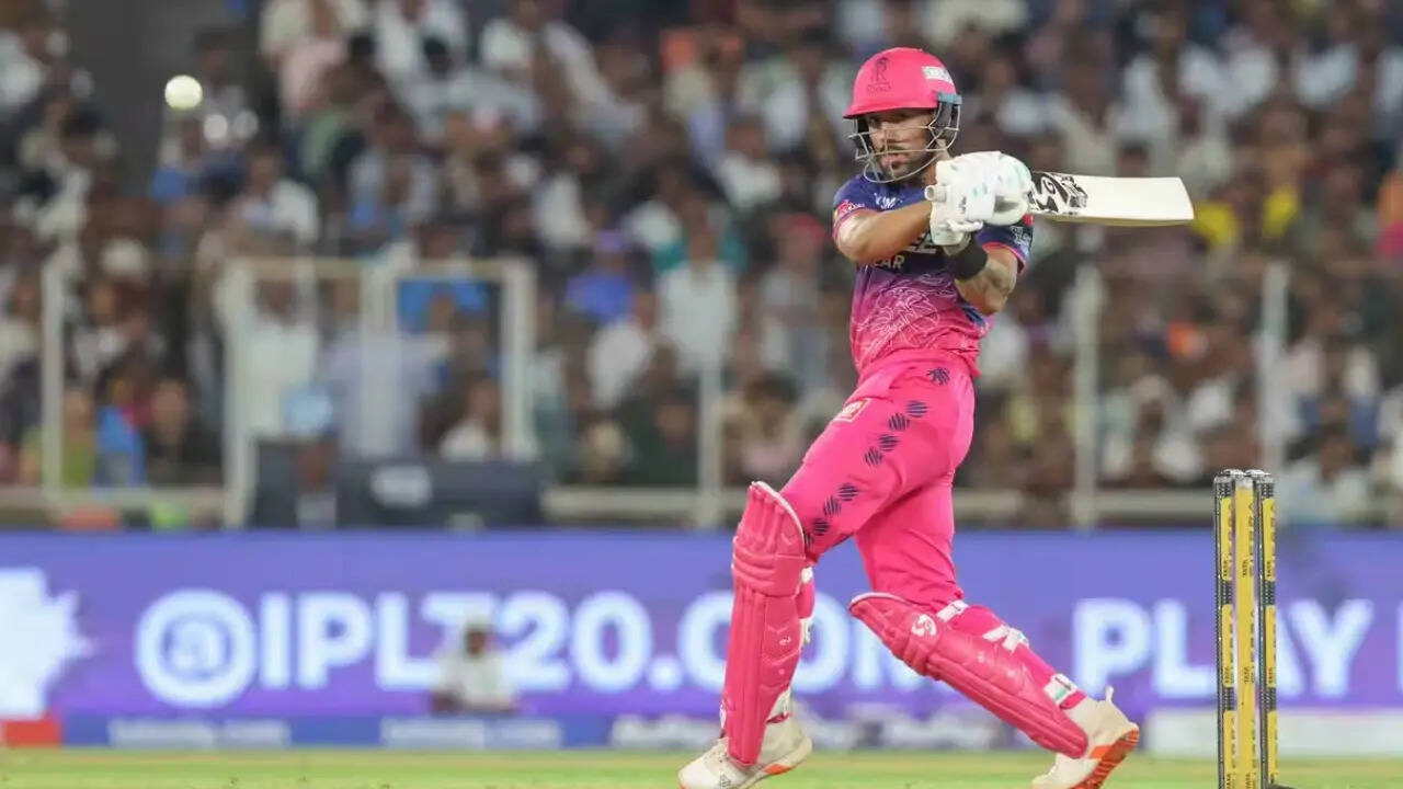 GT vs RR Live, IPL: Jurel, Shimron Hetmyer lead RR fightback after two quick wickets