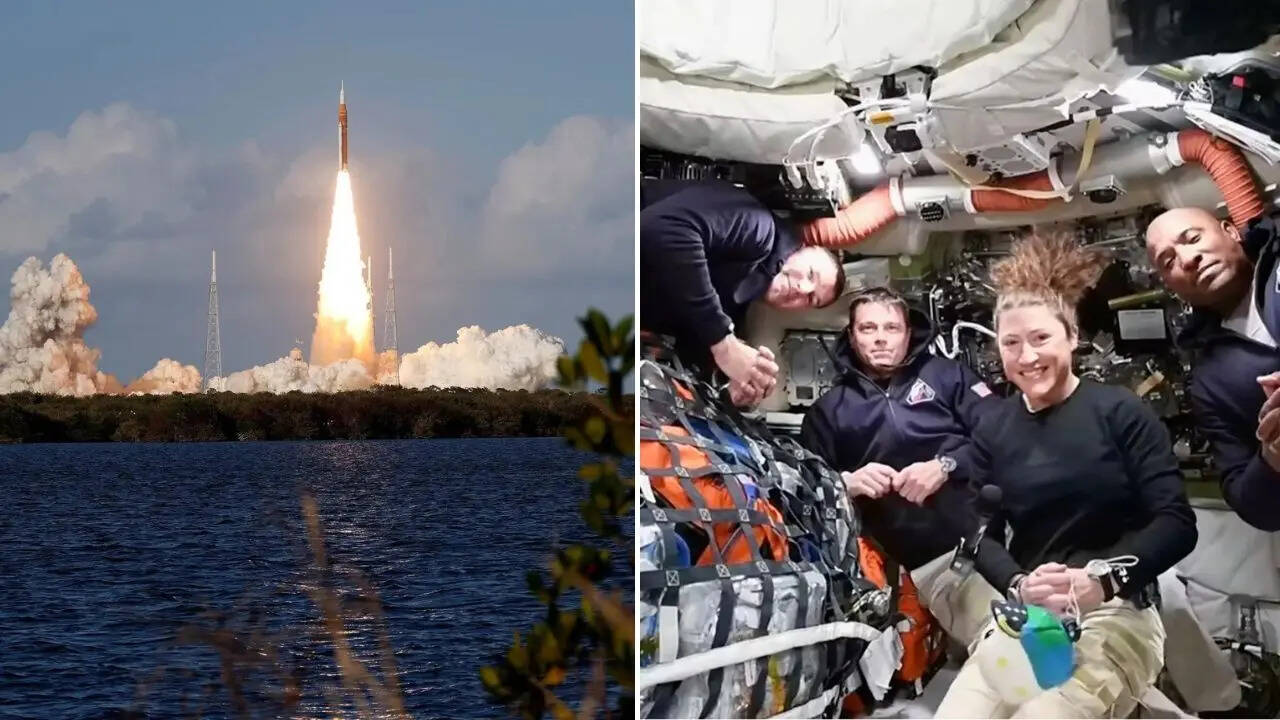 'Felt like falling out of sky': Artemis II astronaut on Moon-bound journey