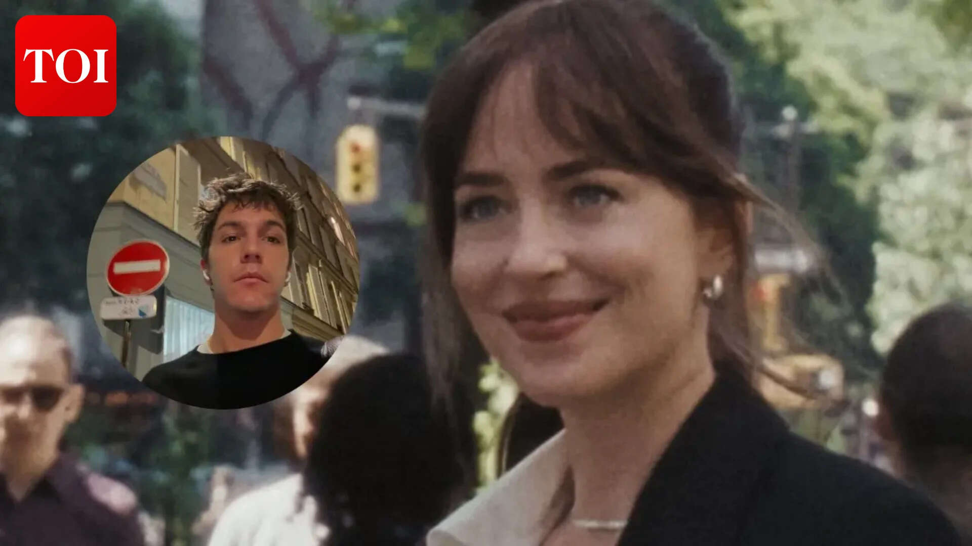 Dakota Johnson and Role Model seen together in LA