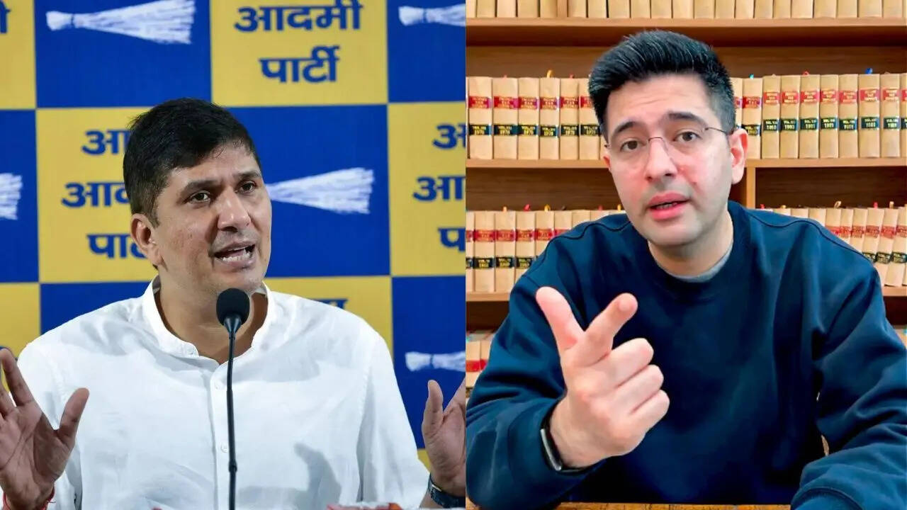 Raghav Chadha deleted social media posts critical of PM Modi, BJP: AAP
