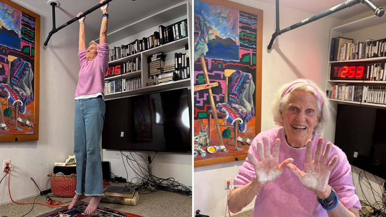 Biomechanical Persistence and the Physiology of Nonagenarian Grip Strength