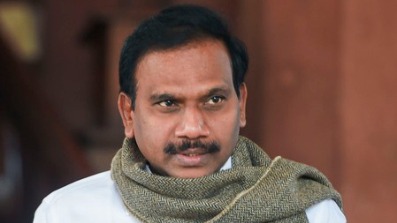 DMK leader A Raja sends legal notice to YouTube channel over AI audio clip
