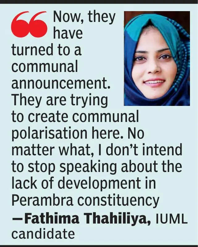 Announcement row in Perambra constituency: Notices issued to LDF-UDF candidates