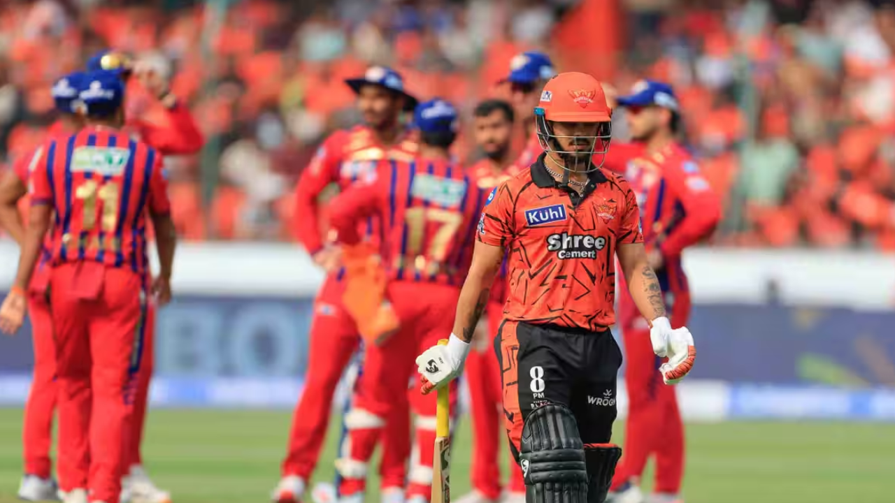 SRH vs LSG IPL 2026 Live: Hyderabad stuck in slow lane after early collapse