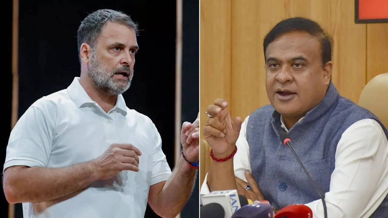 'Hate-spreading CM': Rahul Gandhi slams Himanta Biswa at Assam poll rally