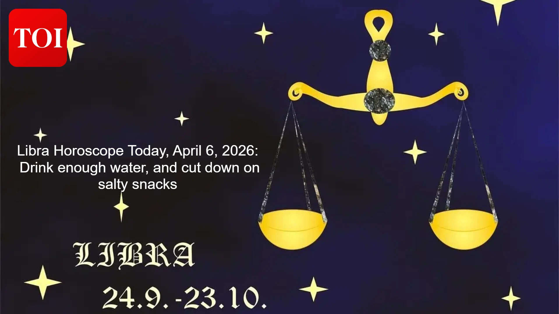 Libra Horoscope Guidance: Avoid big purchases and drama today; focus on calm work and health