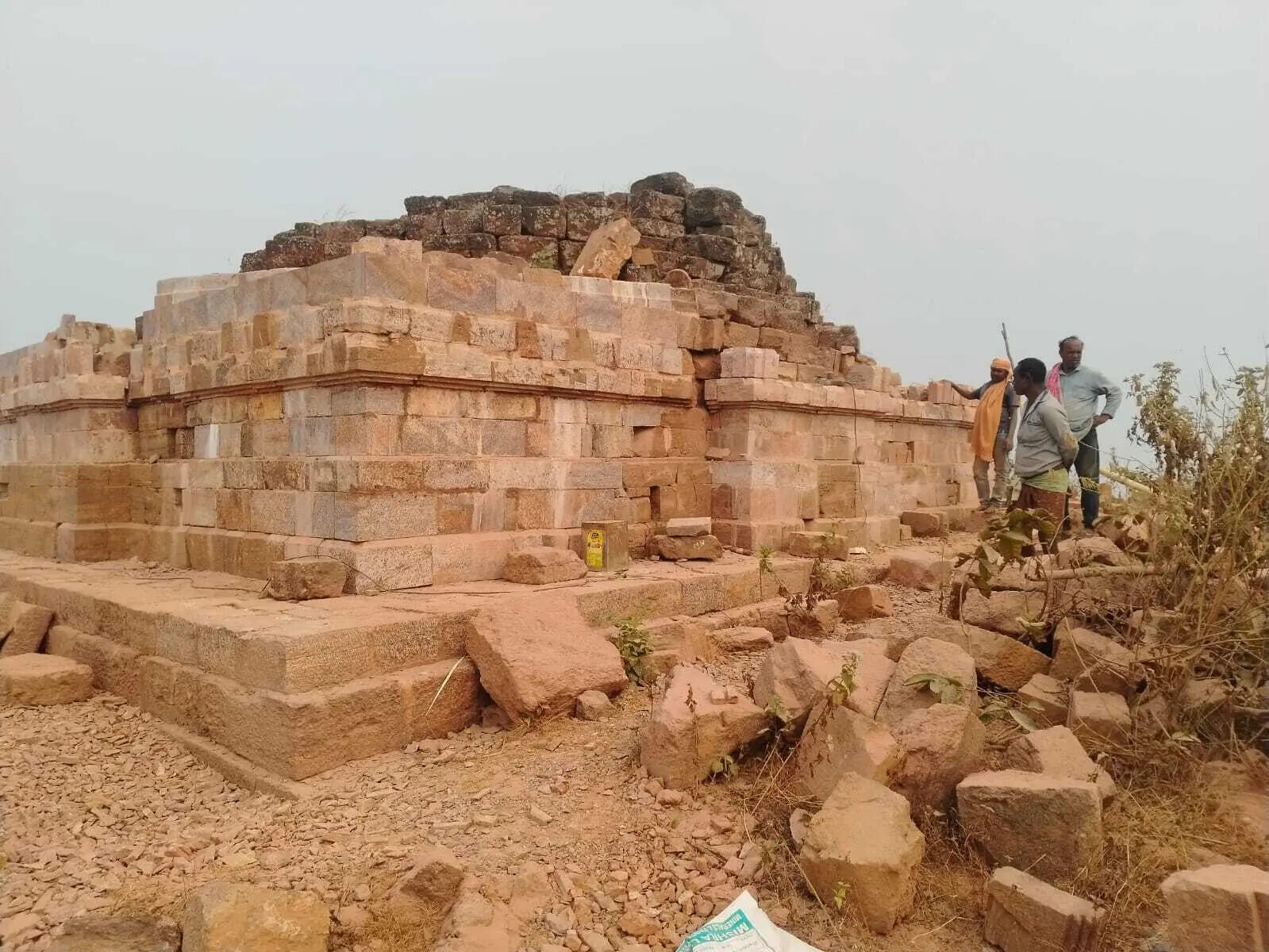 Archaeological Survey of India restores 8th century Buddhist stupa at Rs 20 lakh