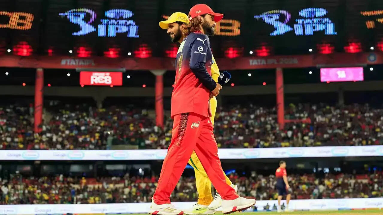 IPL Live Score: CSK captain Ruturaj opts to bowl vs RCB; no MS Dhoni