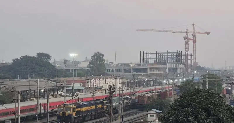 Business of local eateries derailed as railway station revamp work drags on