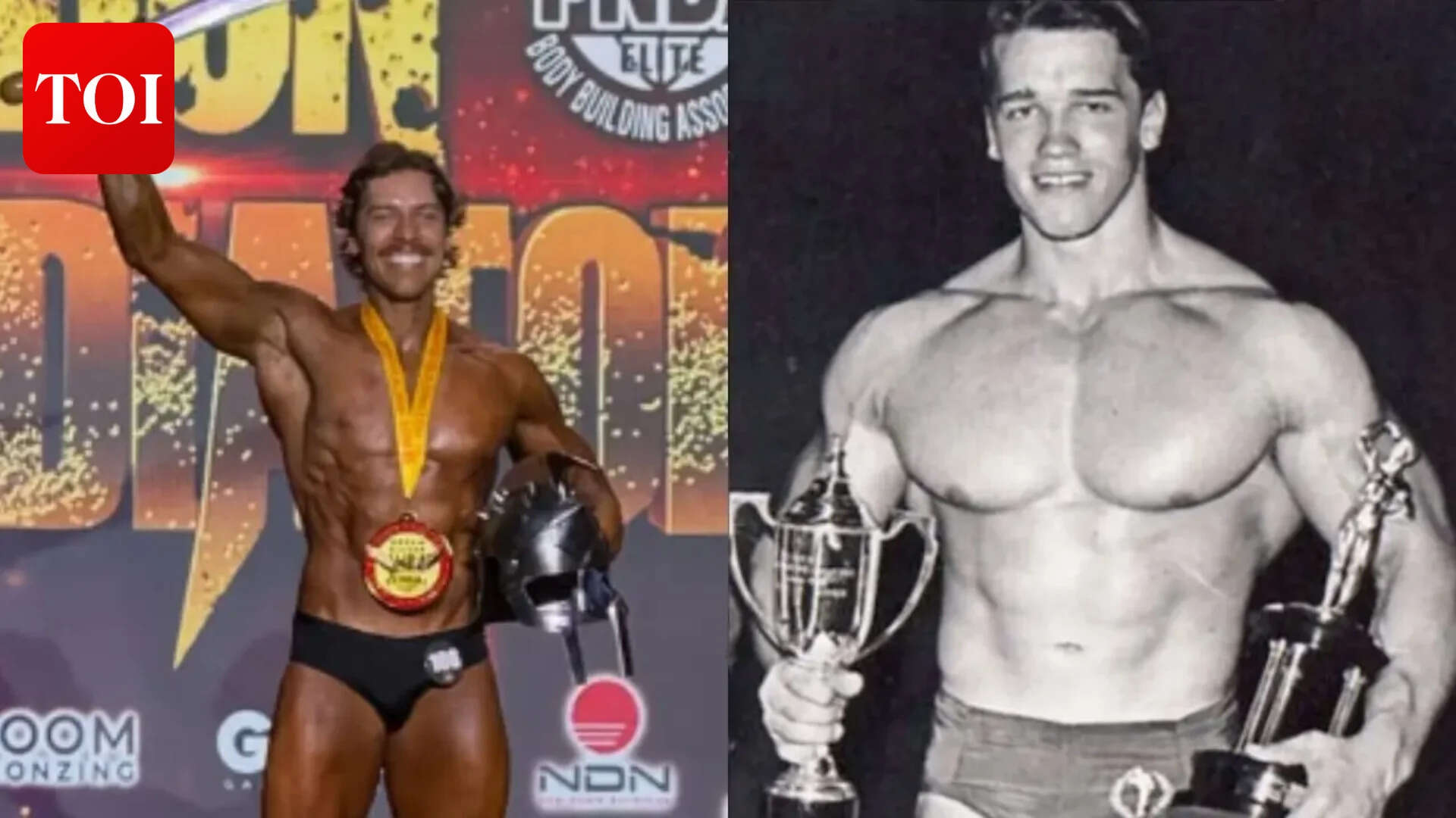 Arnold Schwarzenegger's son wins second title