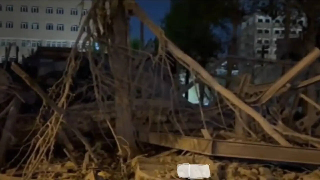 Israel bombs University in Iran, triggers gas outage; video shows aftermath