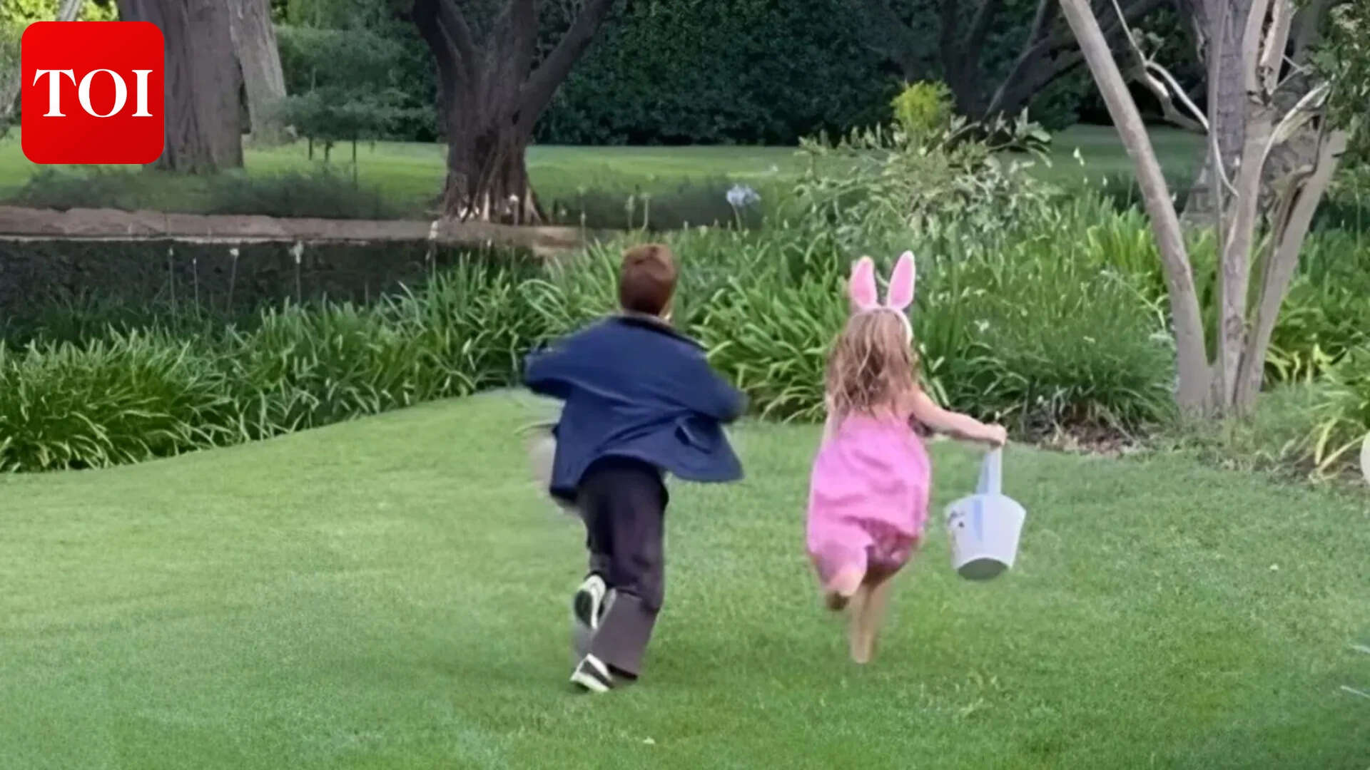 The Duchess of Sussex shared a moment of Easter celebration