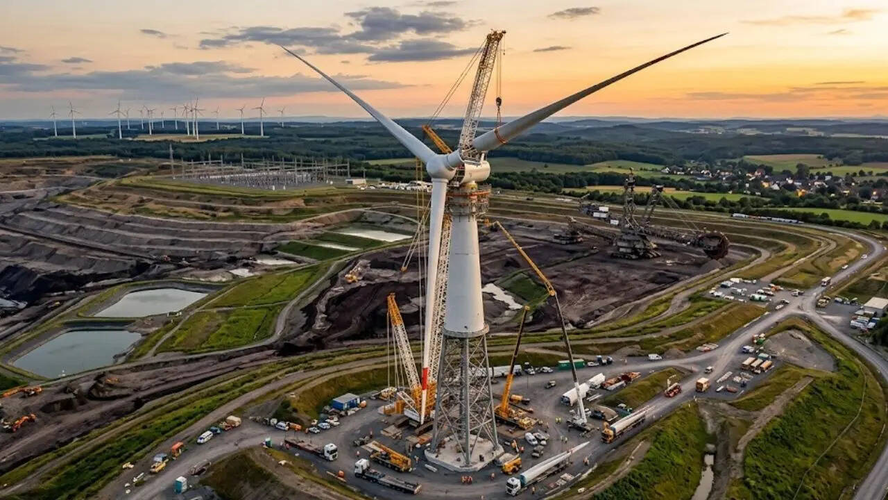 Germany is building a 364-metre world’s tallest wind turbine in a coal mine, and it could transform renewable power