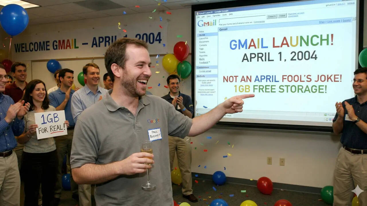 Gmail launch April 1