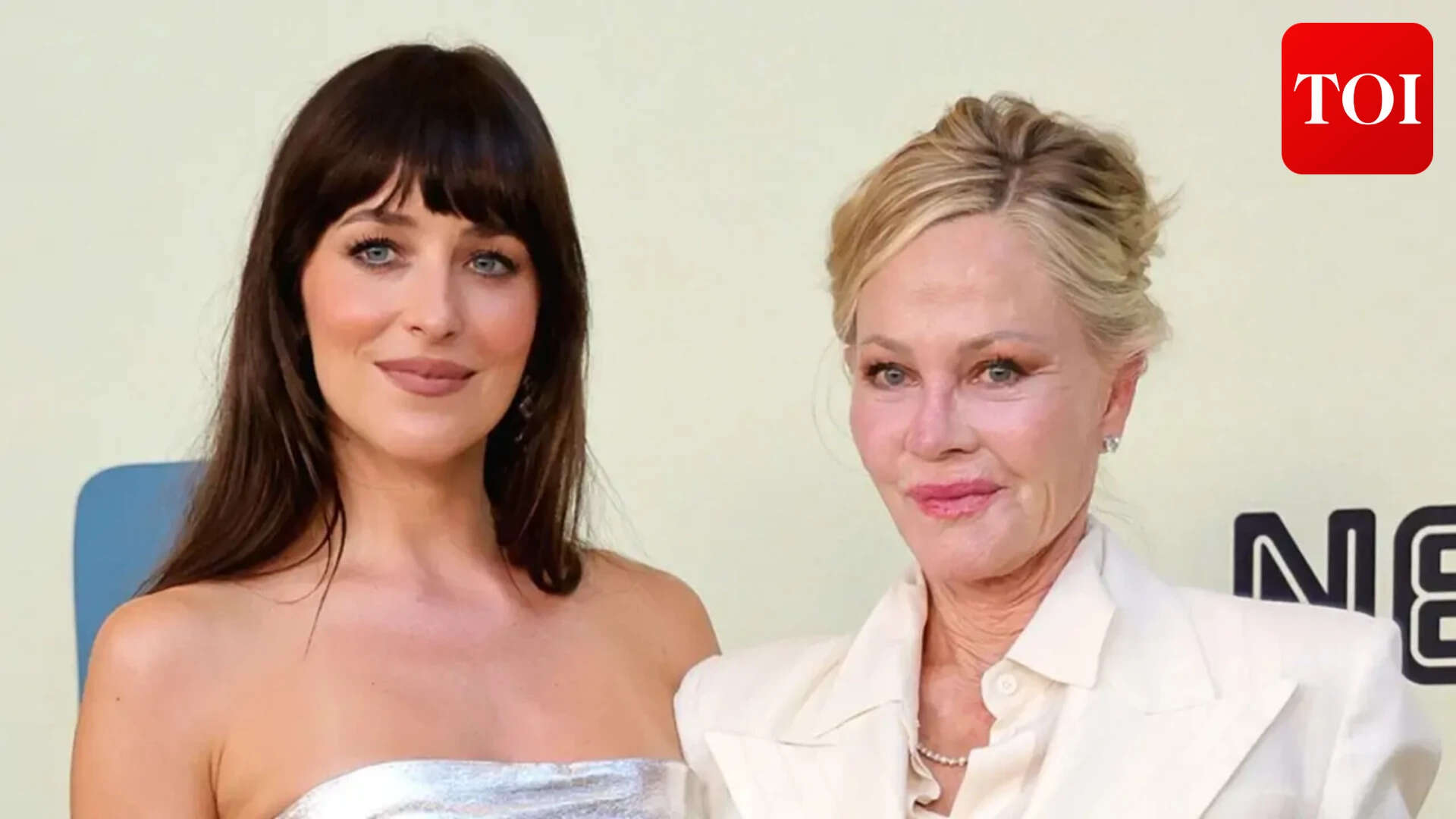Melanie Griffith reacts to daughter Dakota Johnson’s love life