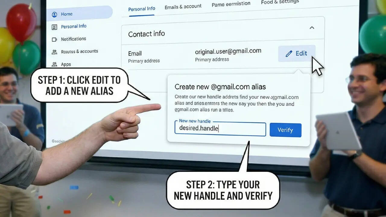 Change Gmail ID