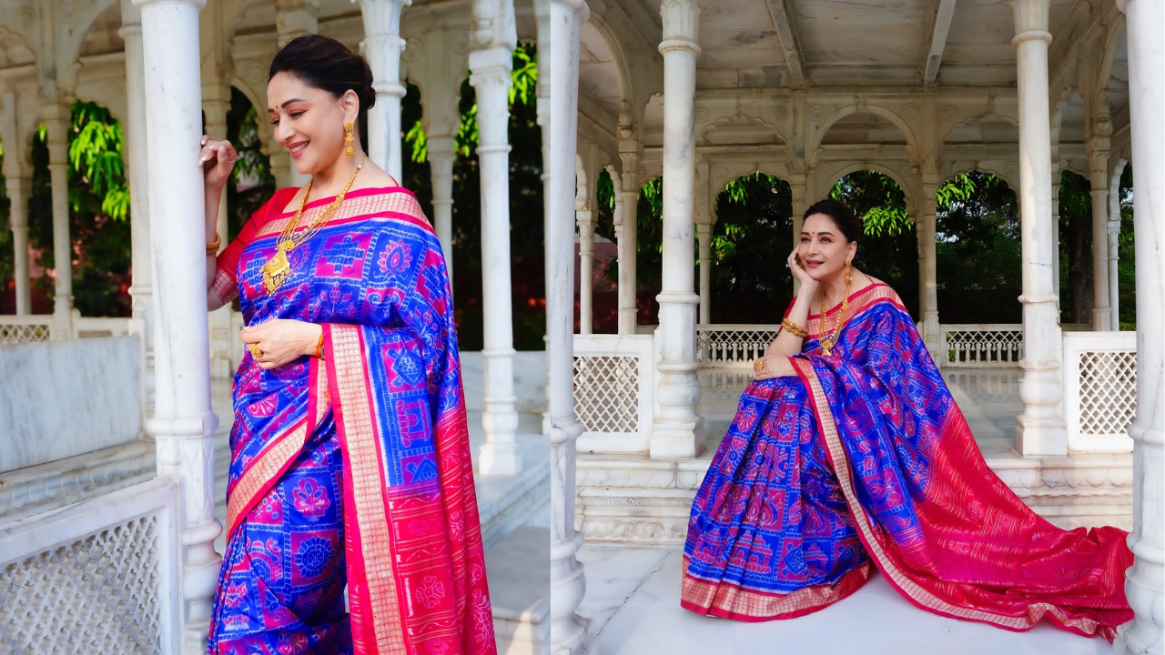 Madhuri Dixit Spotlights Odisha Handloom