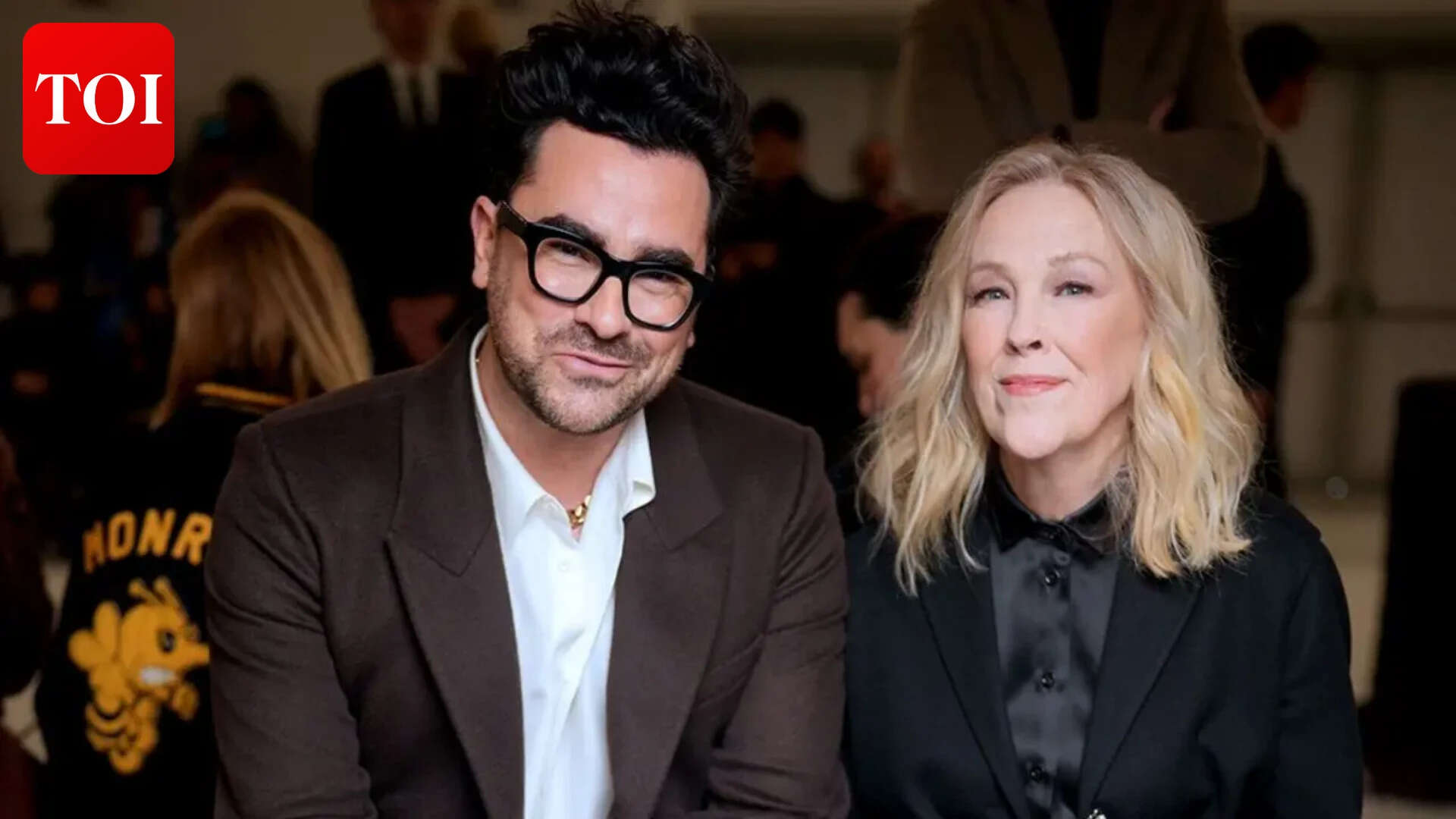 Dan Levy get emotional on the idea of filming 'Schitt's Creek' without Catherine O'Hara