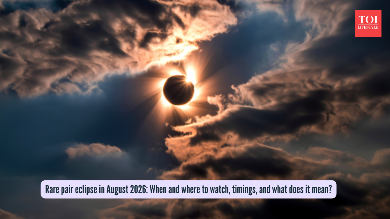 Rare pair eclipse in August 2026: When and where to watch, timings, and what does it mean