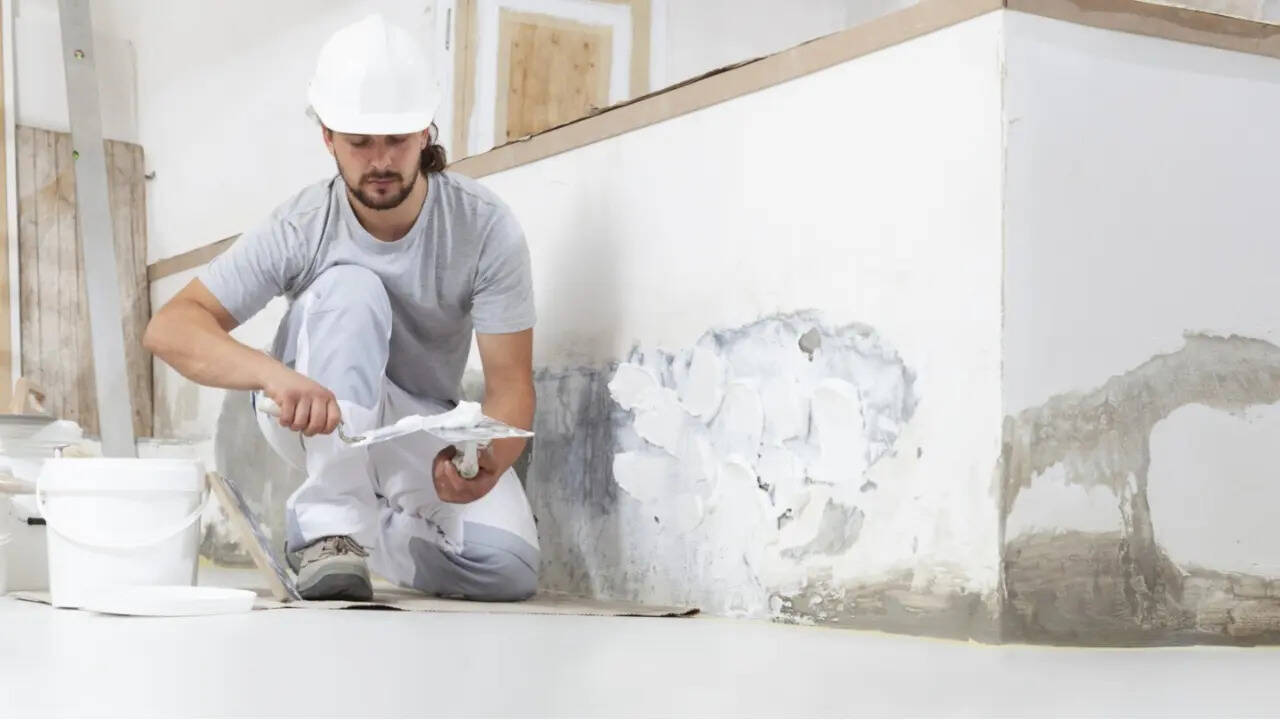 ​Dr Eleni Nicolaou warns that families continue breathing in harmful spores without realising the danger lurking behind fresh white walls.