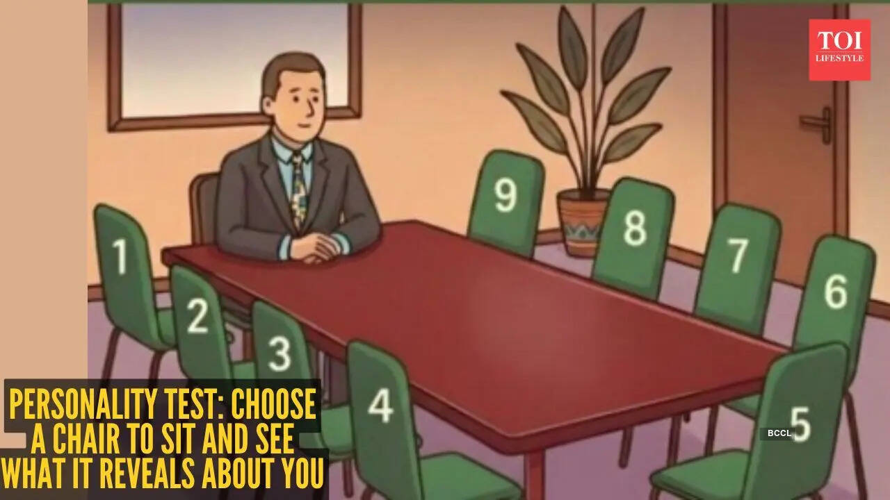Personality test: Choose a chair to sit and see what it reveals about you