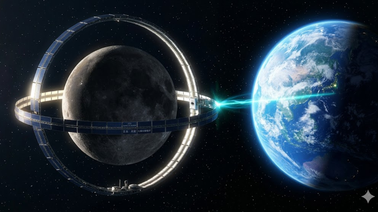 Japan wants to build a ‘solar ring’ around the Moon and power Earth endlessly