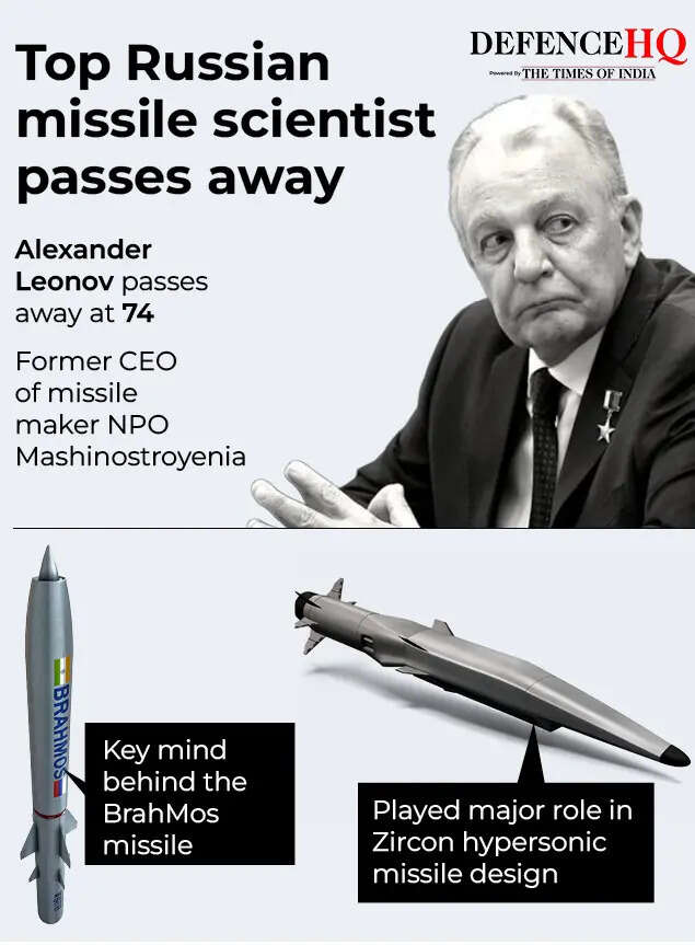 Top Russian  missile scientist passes away