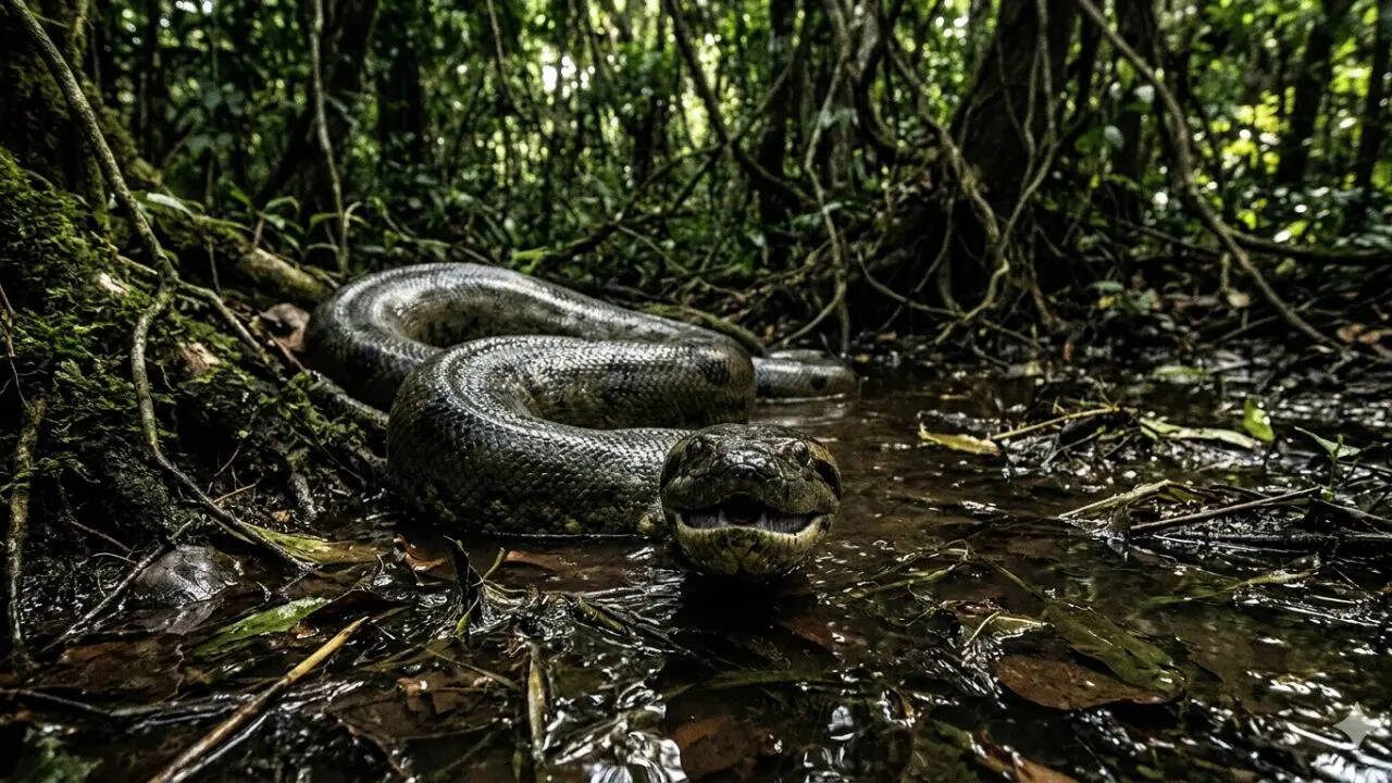 Anaconda’s behaviour