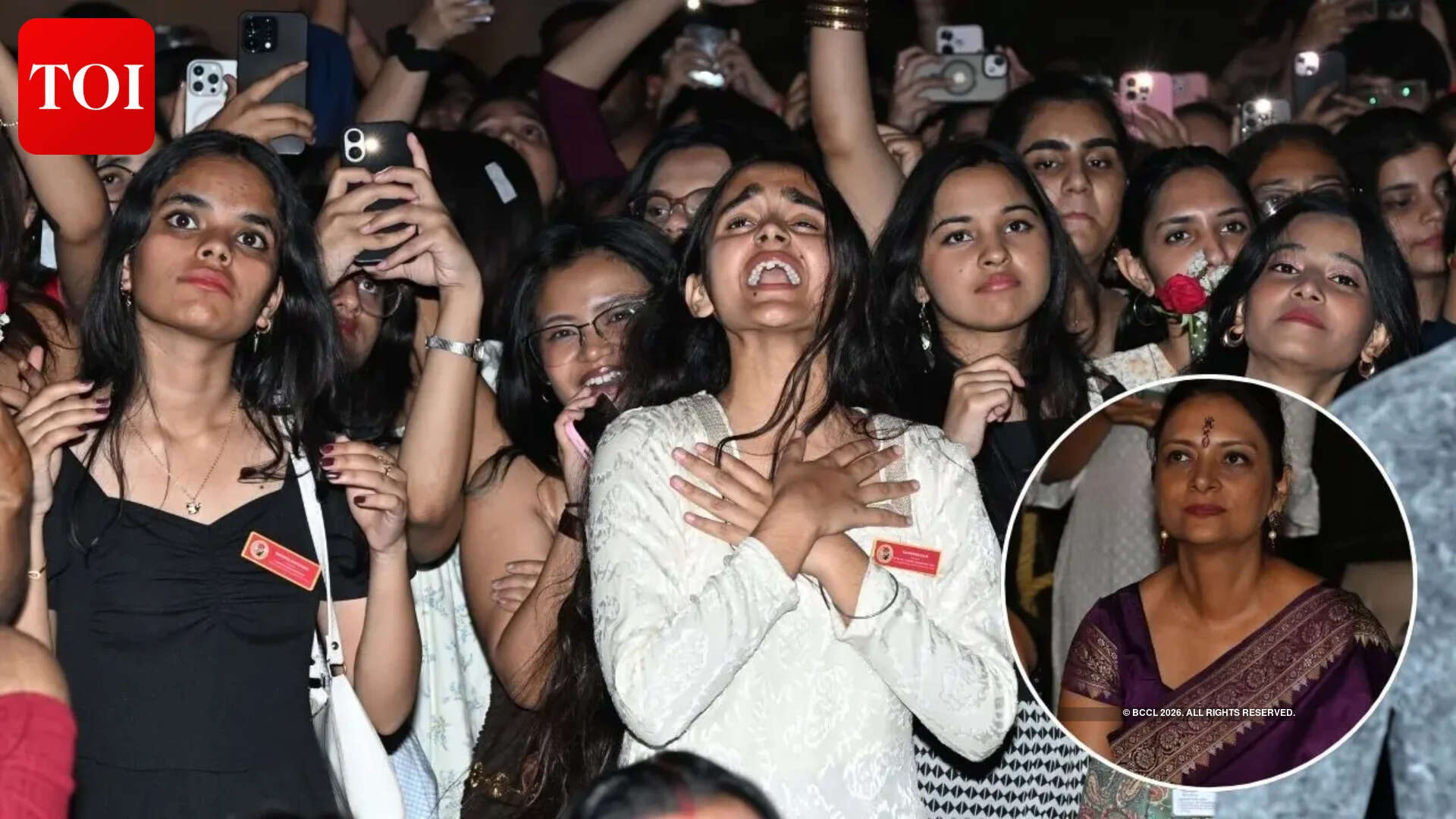 Prof Kanika K Ahuja (inset) said, "At LSR, we often say there’s magic in the air and Tarang 2026 embodied it completely... I hope the spirit of Tarang stays with all of us"