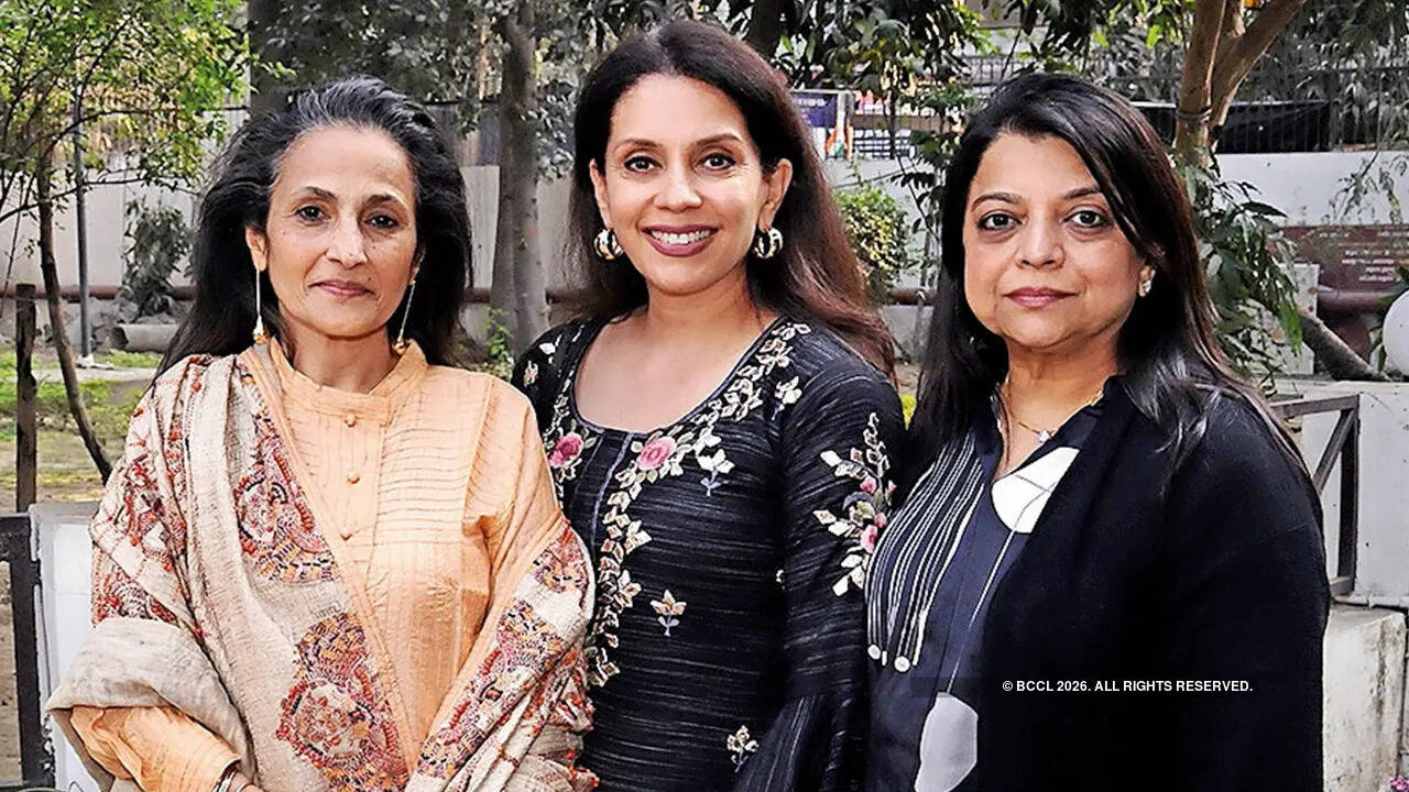 (L-R) Toral Bhansali, Varsha Shah & Ketki Parikh